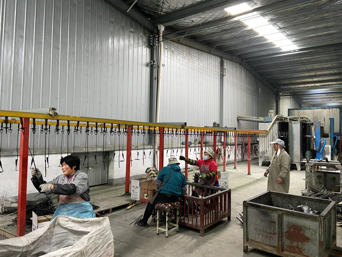 Renze powder coating line