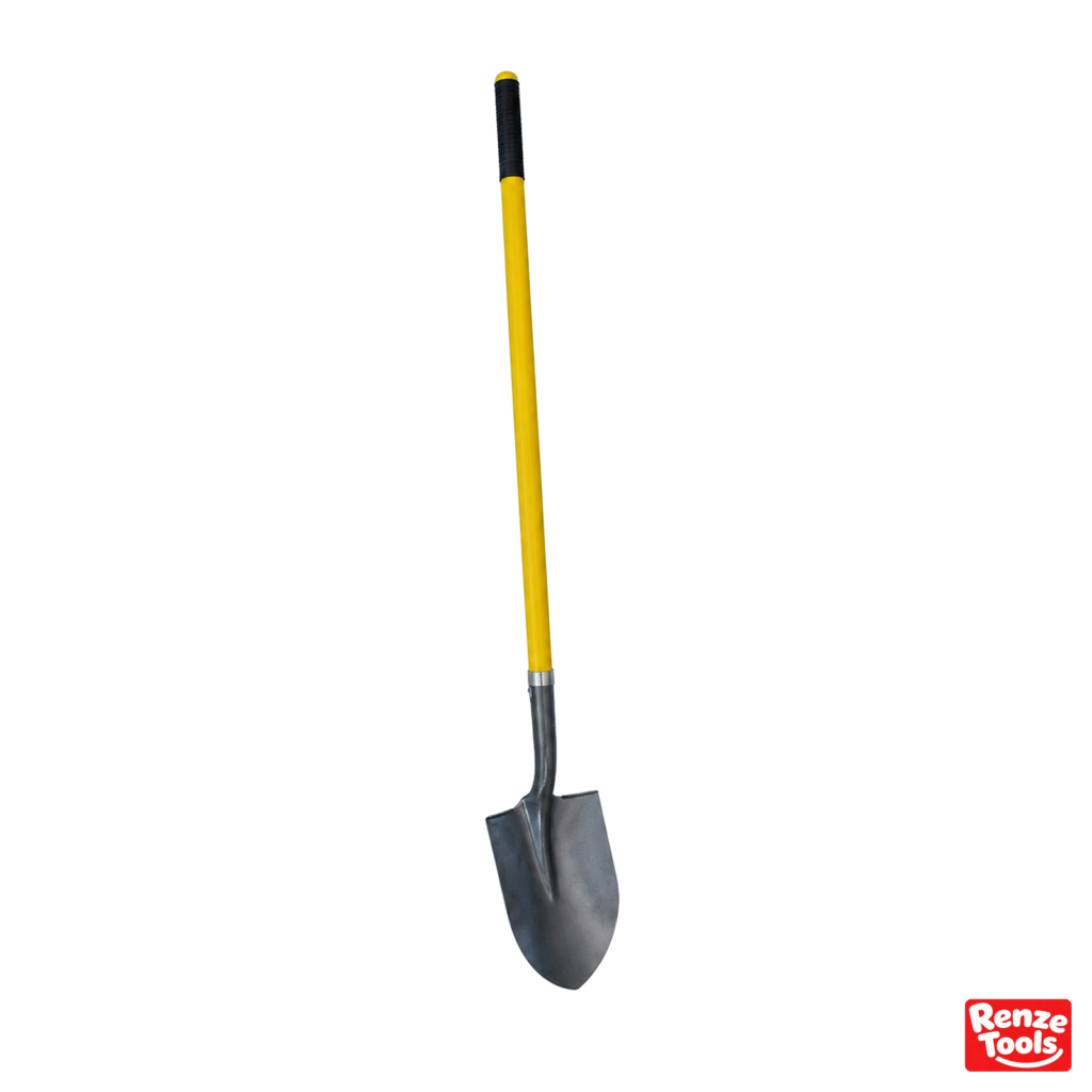 Round point shovel