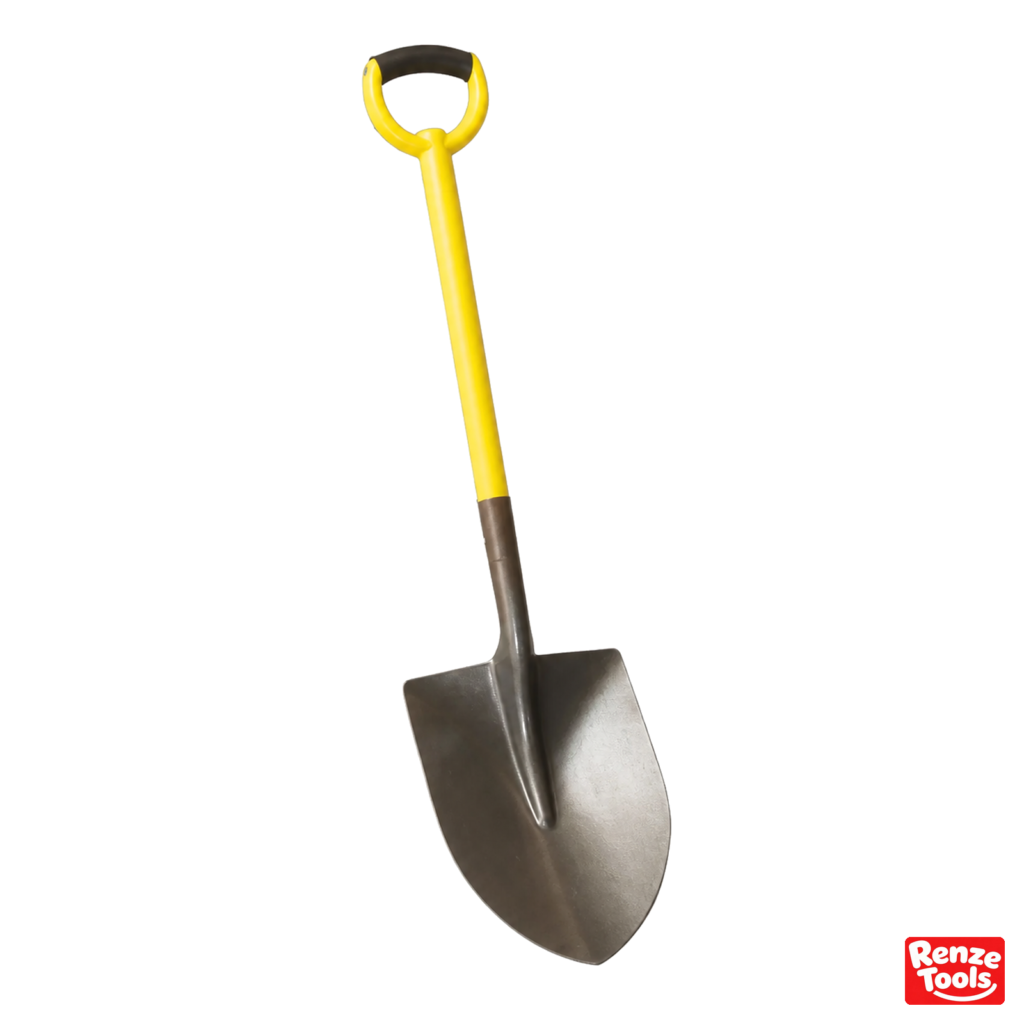 Round point shovel