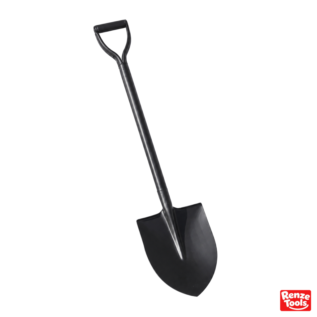 Round point shovel