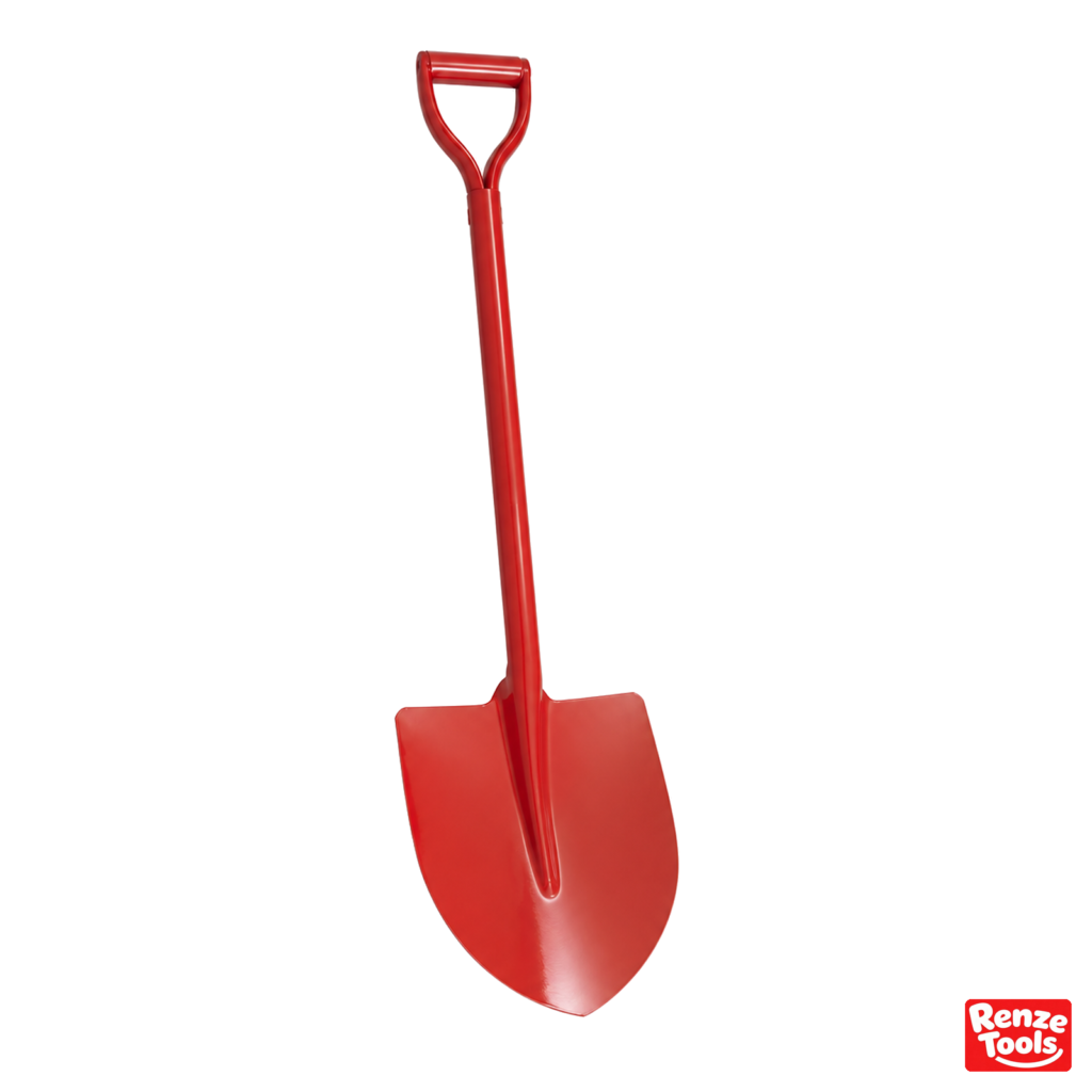 Round point shovel