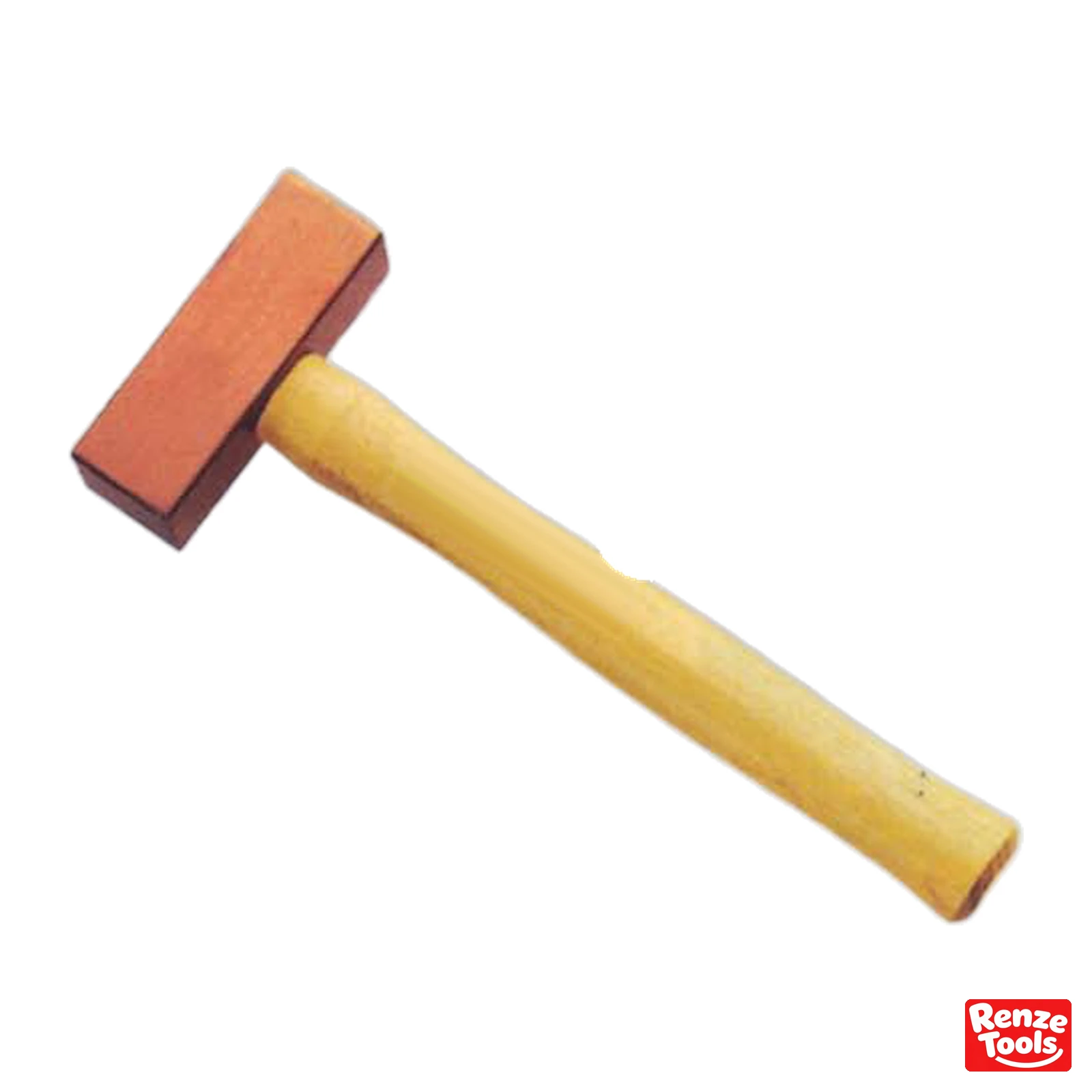 Square Copper Hammer, Wood Handle